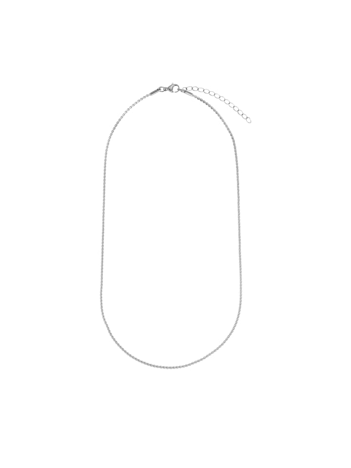 

Steel_Art Мужское колье «Себастьян», серебристого цвета, полированное