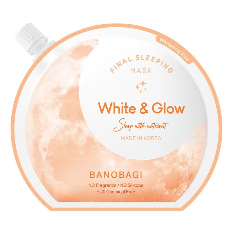 

Banobagi Final Sleeping Mask White Glow 23 мл. Важные новости, Orange