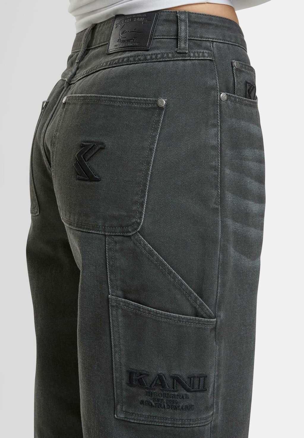 

Джинсы прямого кроя OG BAGGY WORKWEAR Karl Kani, антрацит