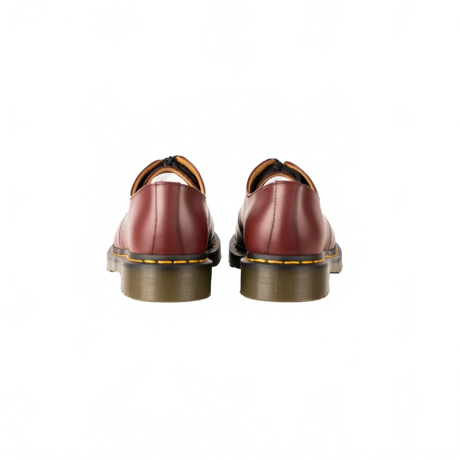 Dr Martens Мужские оксфордские туфли 1461 вишнево-красного цвета — фото 4