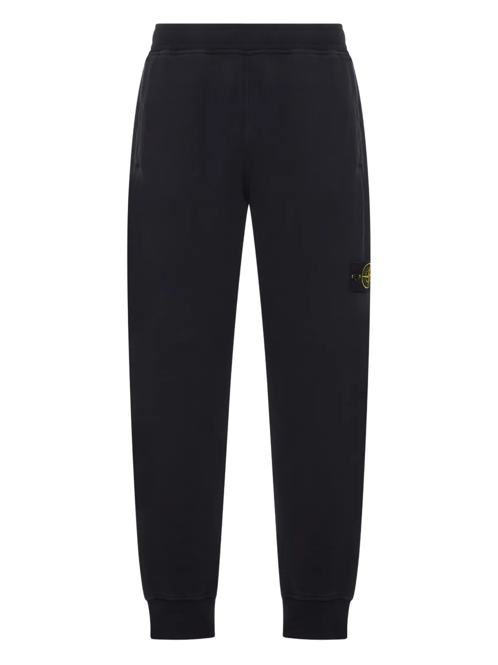 

Хлопковые спортивные брюки с логотипом компаса Stone Island, черный