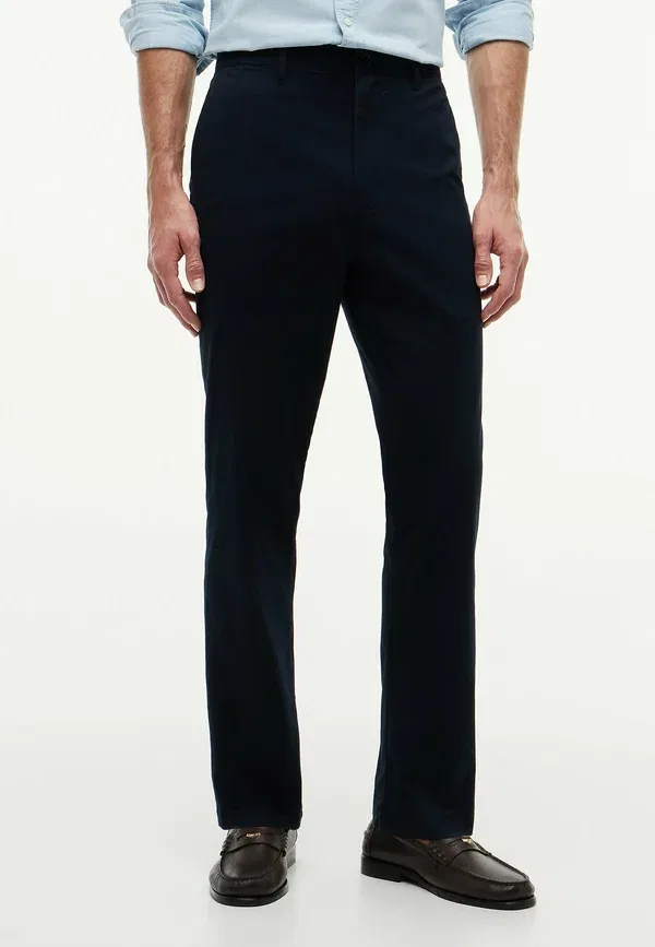 Брюки из твила Dover essential twill trousers Tommy Hilfiger, темно-синий
