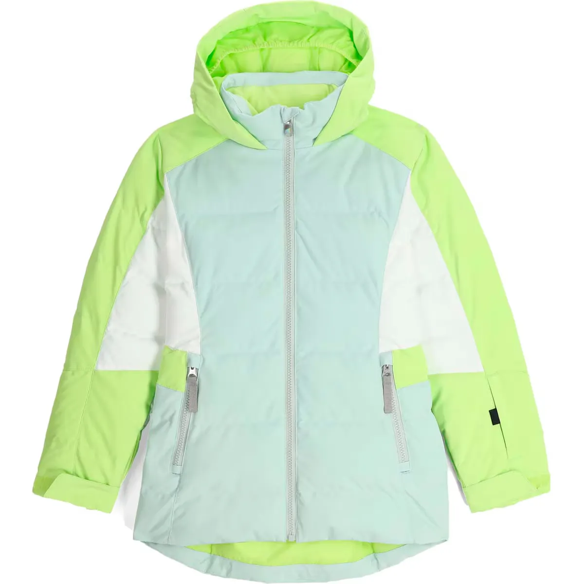 

Детская лыжная куртка Zadie Synthetic Down Spyder, бирюзовый