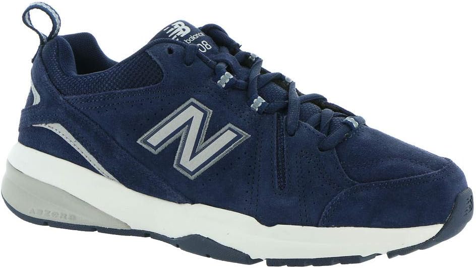 Мужские кроссовки New Balance 608 V5 для повседневной носки и тренировок, Pigment/Gunmetal/Silver Metallic — фото 2