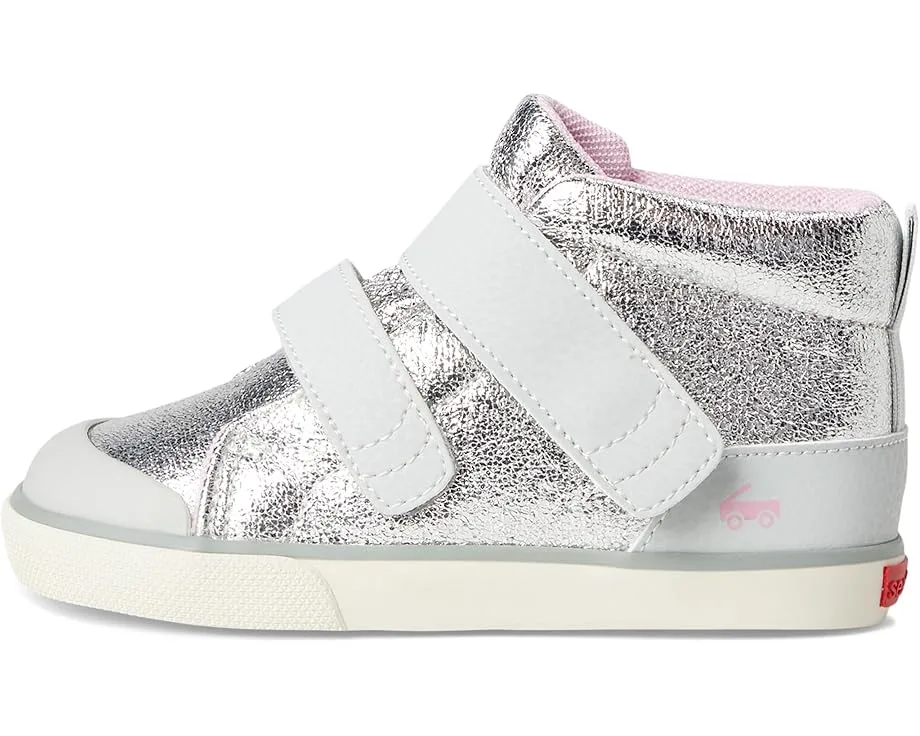 Кроссовки See Kai Run Dean Adapt II (Toddler/Little Kid), Silver — фото 4