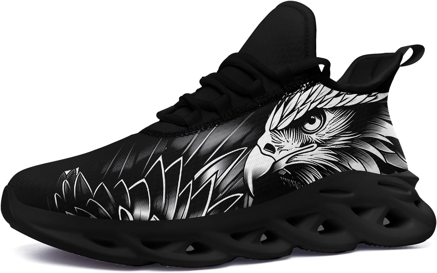 

Готические кроссовки с черепом для мужчин и женщин, модные легкие спортивные кеды с уникальным панк и готическим дизайном Awsole, белый/черный/серый