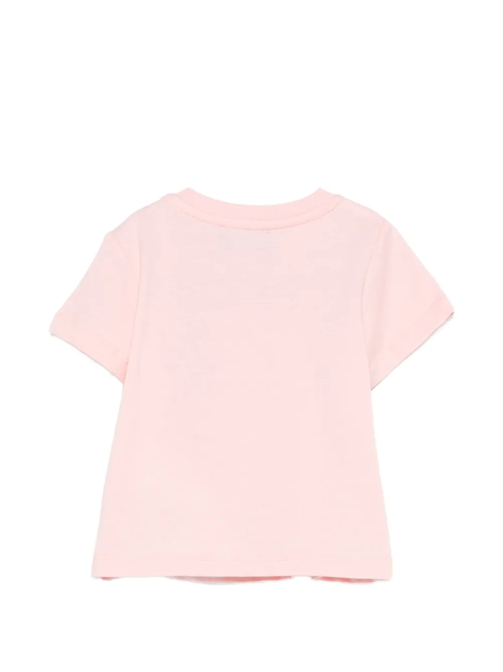 Футболка Moschino Kids, розовый — фото 2