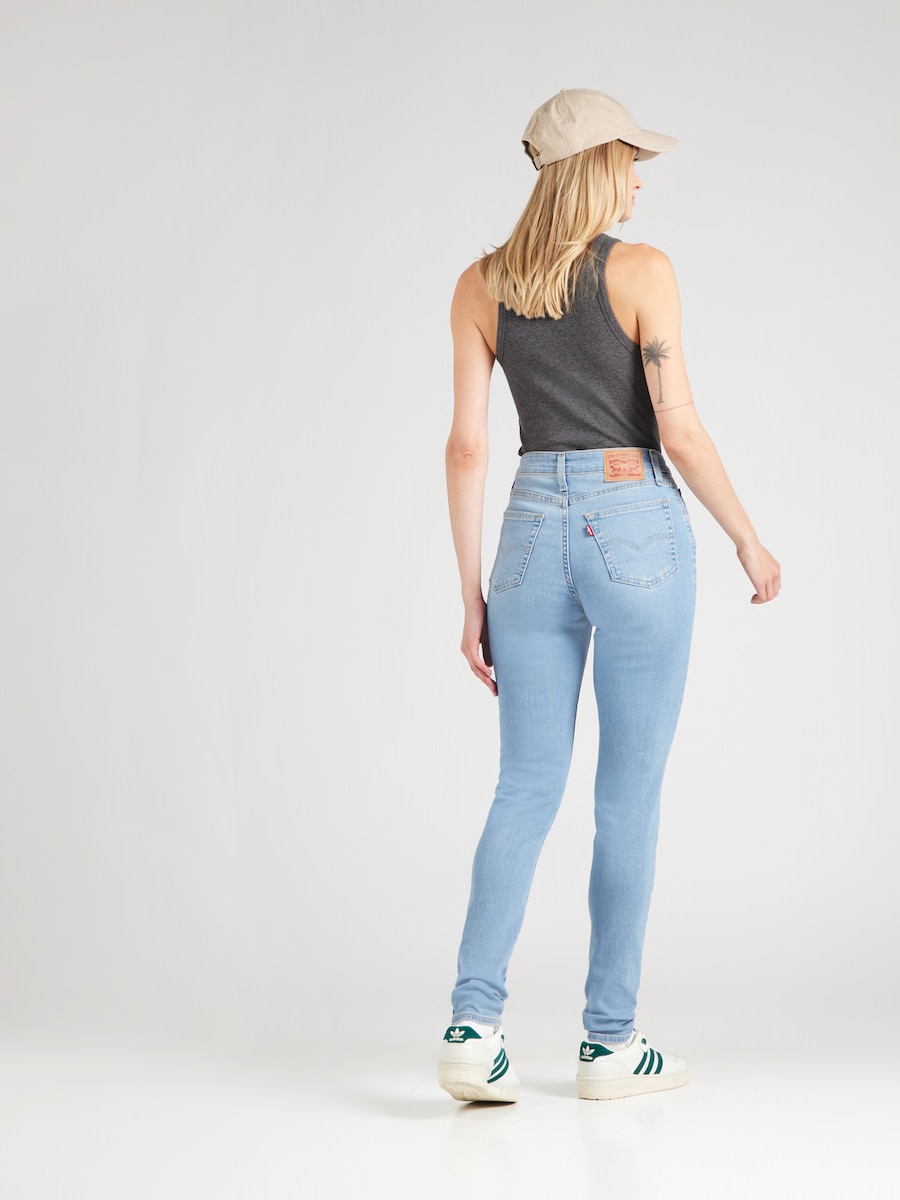 Узкие джинсы LEVI'S  721, светло-голубой — фото 3