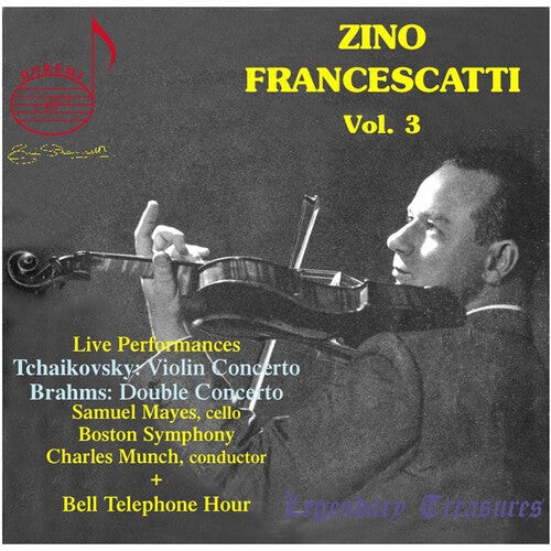 

CD диск Francescatti, Zino: Zino Francescatti 3