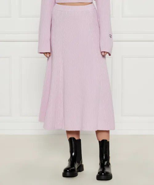 

Юбка из арабской шерсти Pinko, розовый