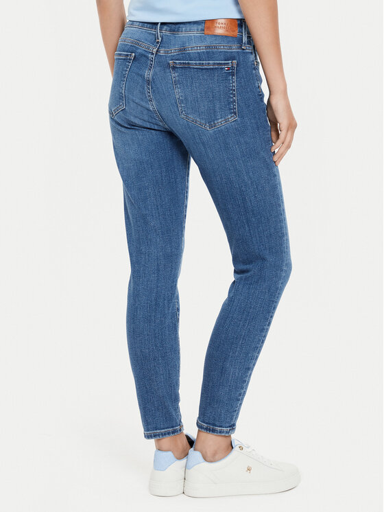 Джинсы skinny fit Como WW0WW42488 Tommy Hilfiger, синий — фото 3