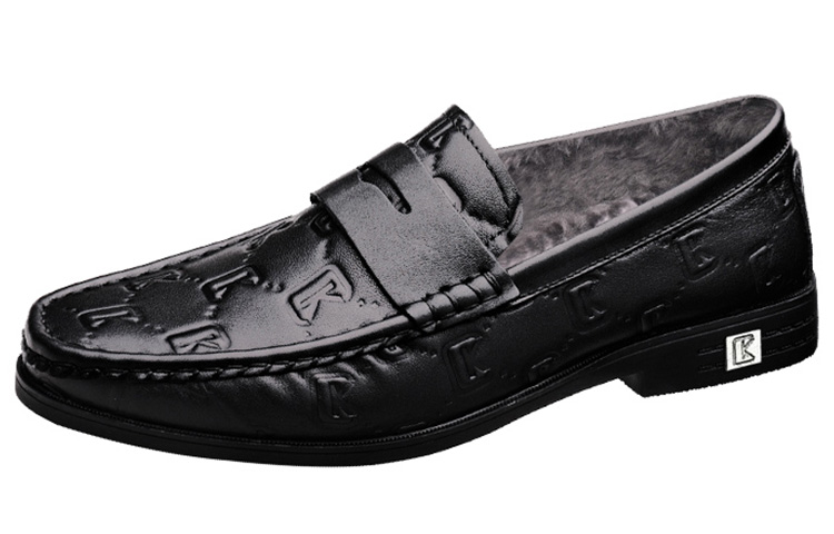 Лоферы Unisex Low Top Черные/Коричневые CKVUSAMG — фото 2
