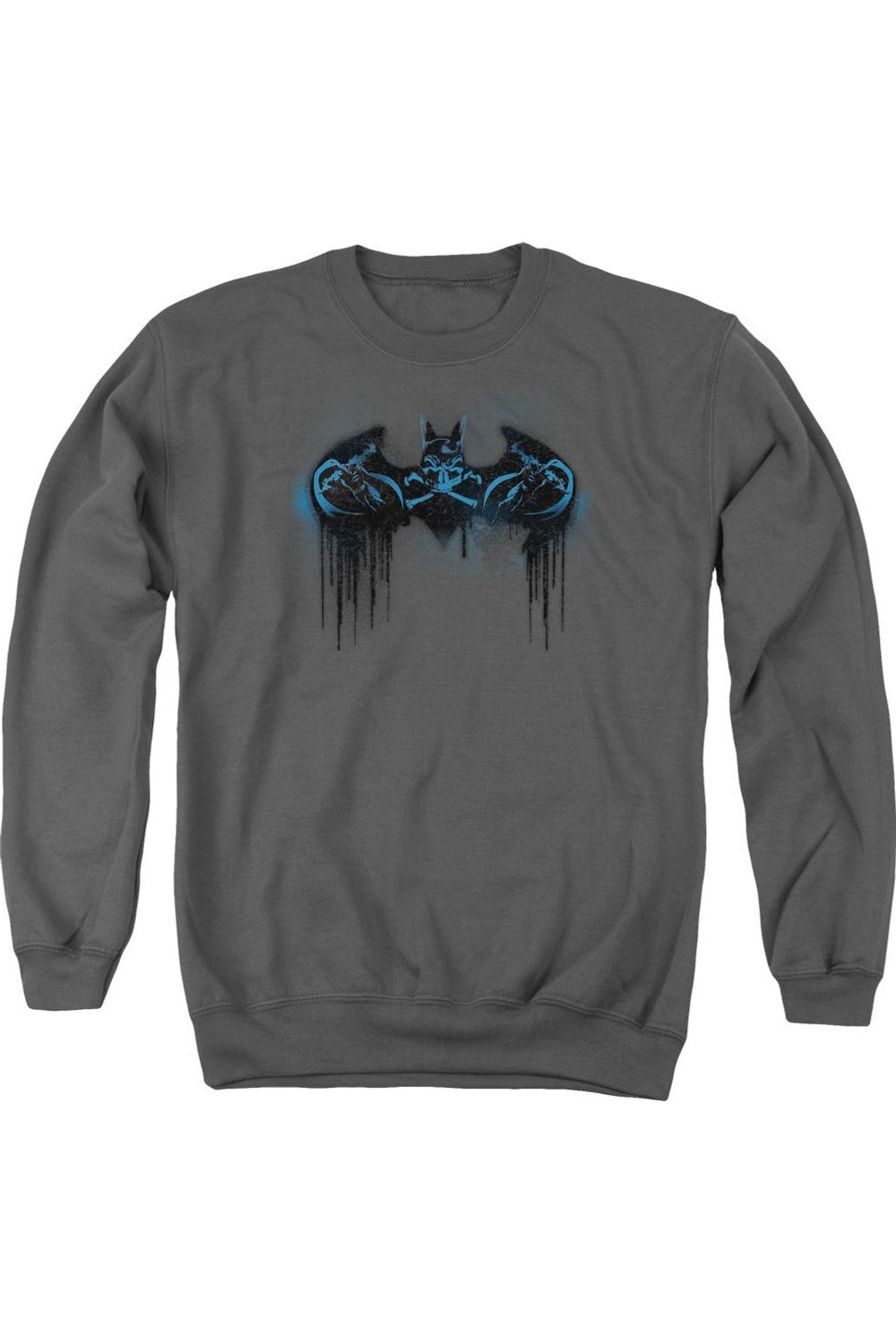 

Толстовка Batman Run Away для взрослых с круглым вырезом Gildan, цвет charcoal