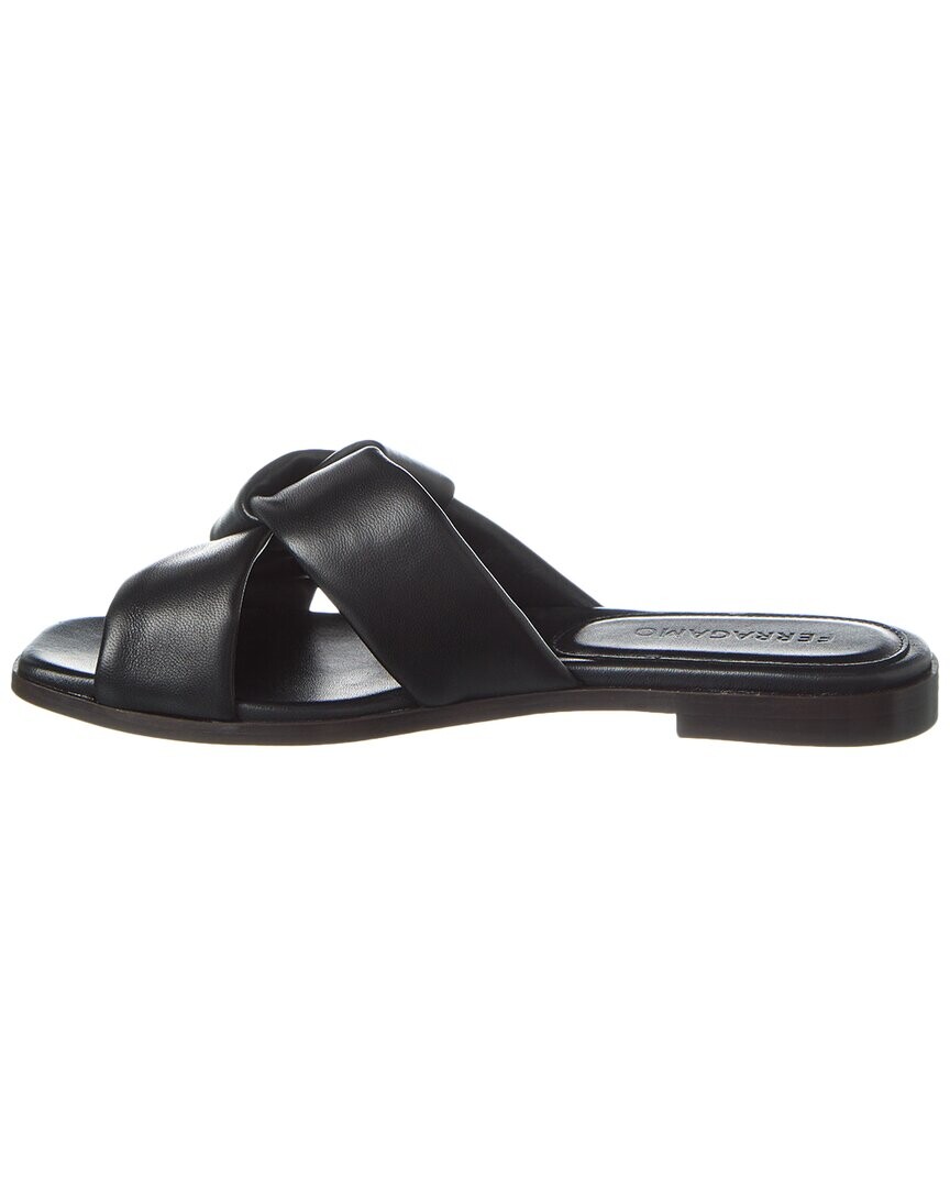 

Кожаные сандалии Ferragamo Alrai Salvatore Ferragamo, черный