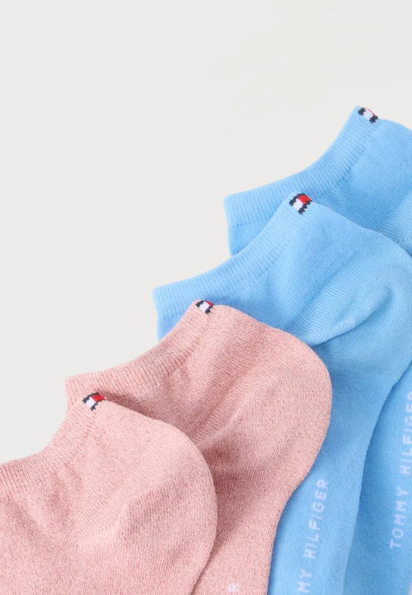 4 пары кроссовок в упаковке Tommy Hilfiger, Bright Blue/Pink — фото 2