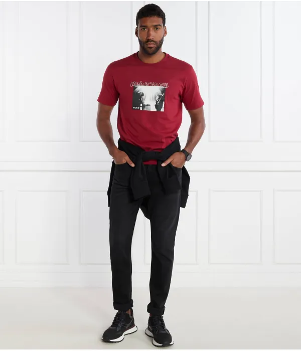 Джинсы делавэр3 Slim fit Boss, черный — фото 2
