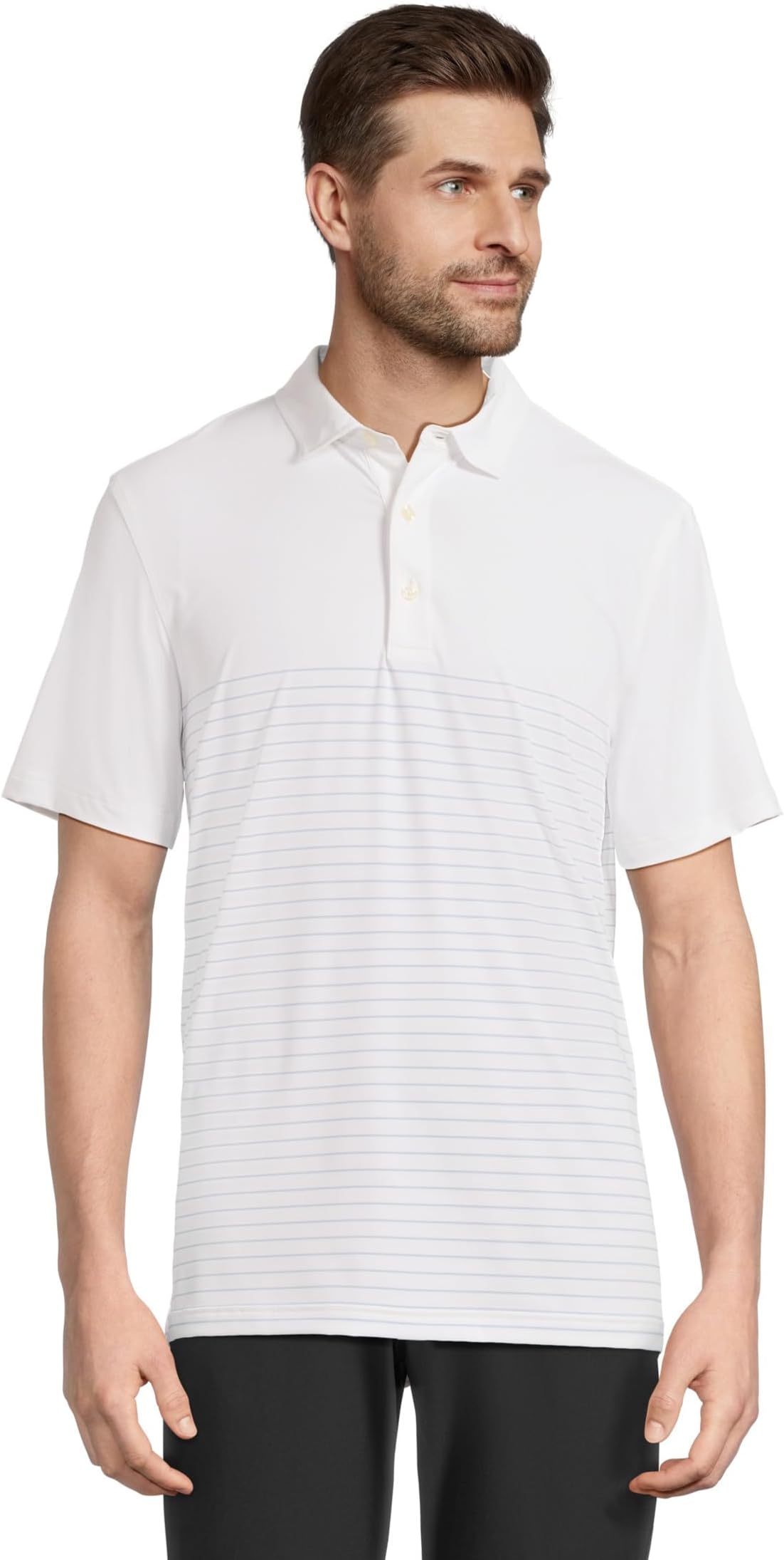

Футболка Vineyard Vines Short Sleeve Palmero Polo, цвет White Cap/Jake Blue