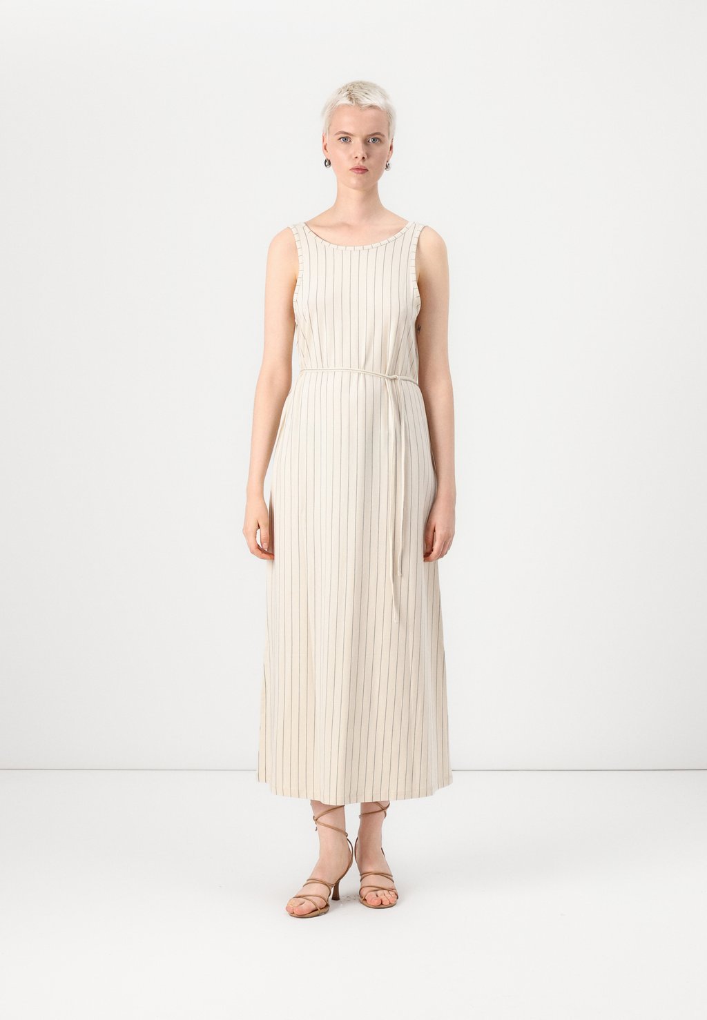

Платье из джерси SLFANOLA STRIPE - Cocktail dress / Party dress Selected Femme, черный