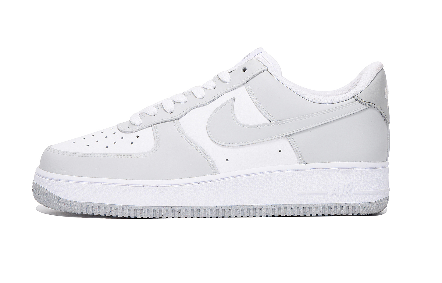 

Nike Кроссовки Air Force 1 с низким верхом для скейтборда, противоскользящие, износостойкие, мужские, серо-белые