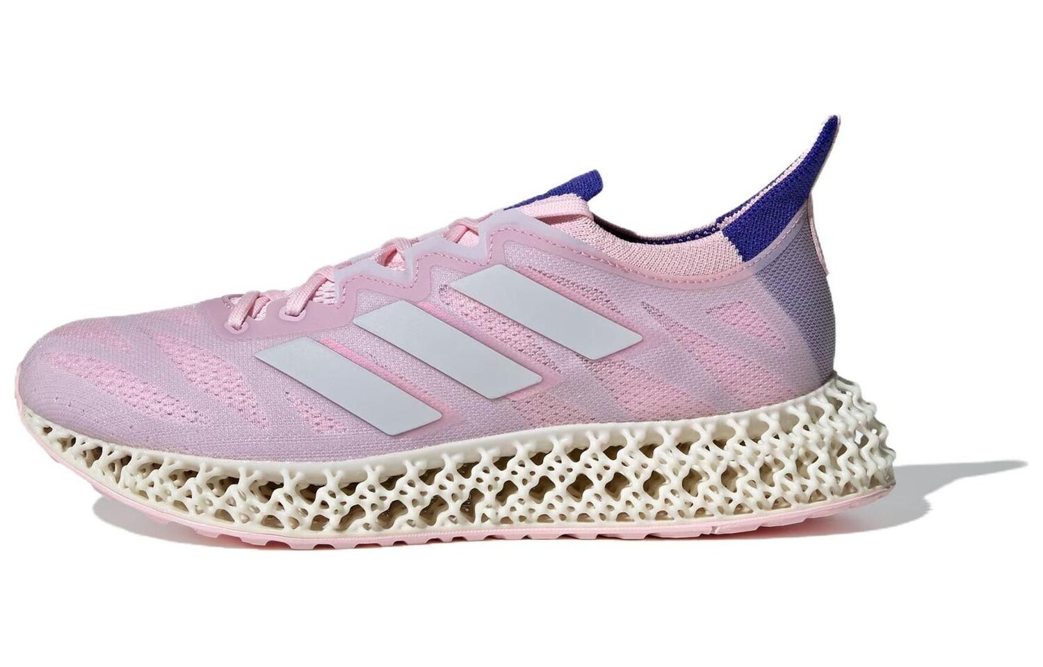 

Кроссовки женские 4D FWD 3 с низким верхом розового/белого/синего цвета Adidas