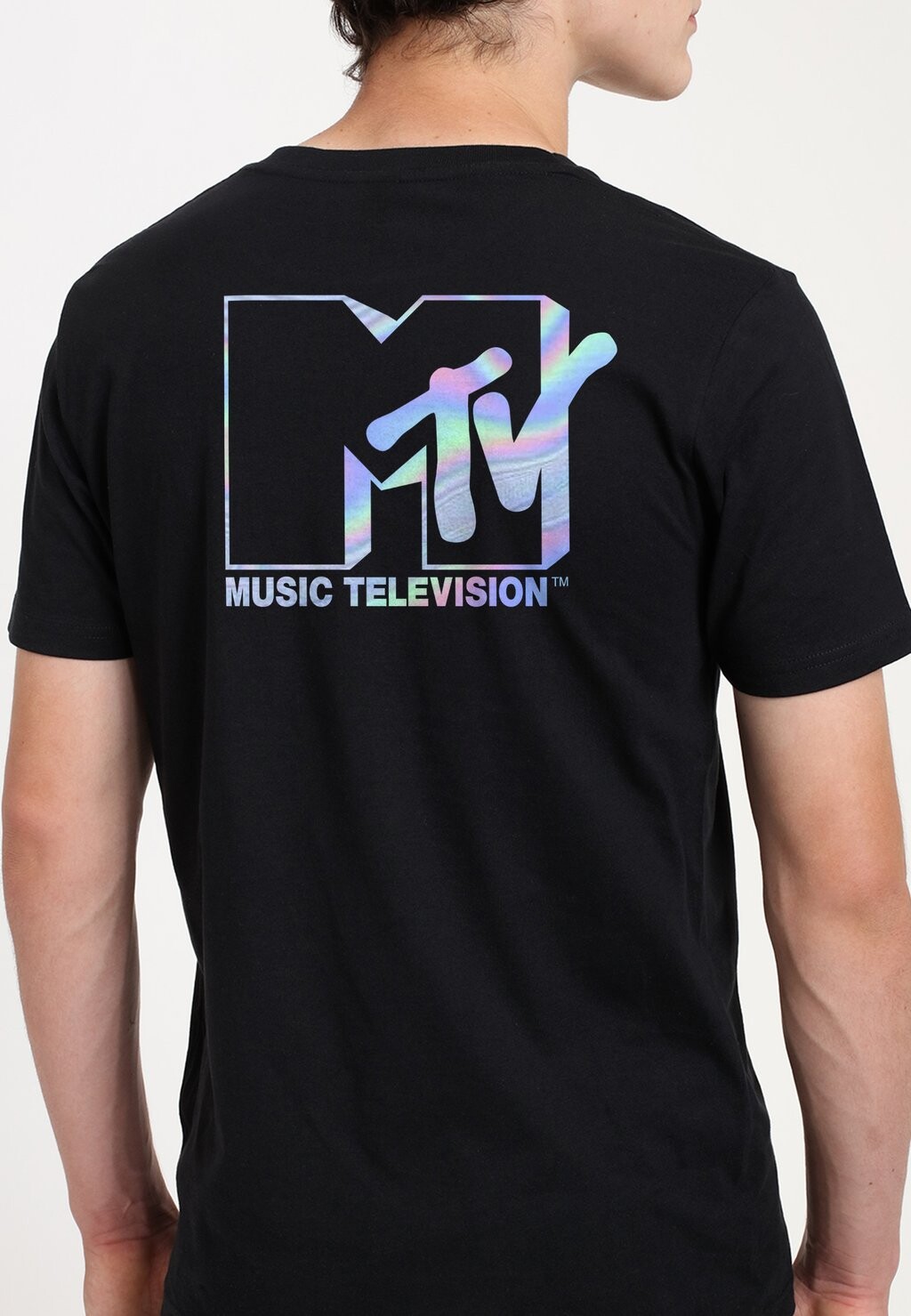 

Футболка с принтом MTV HOLOGRAPHIC Henry Tiger, черный