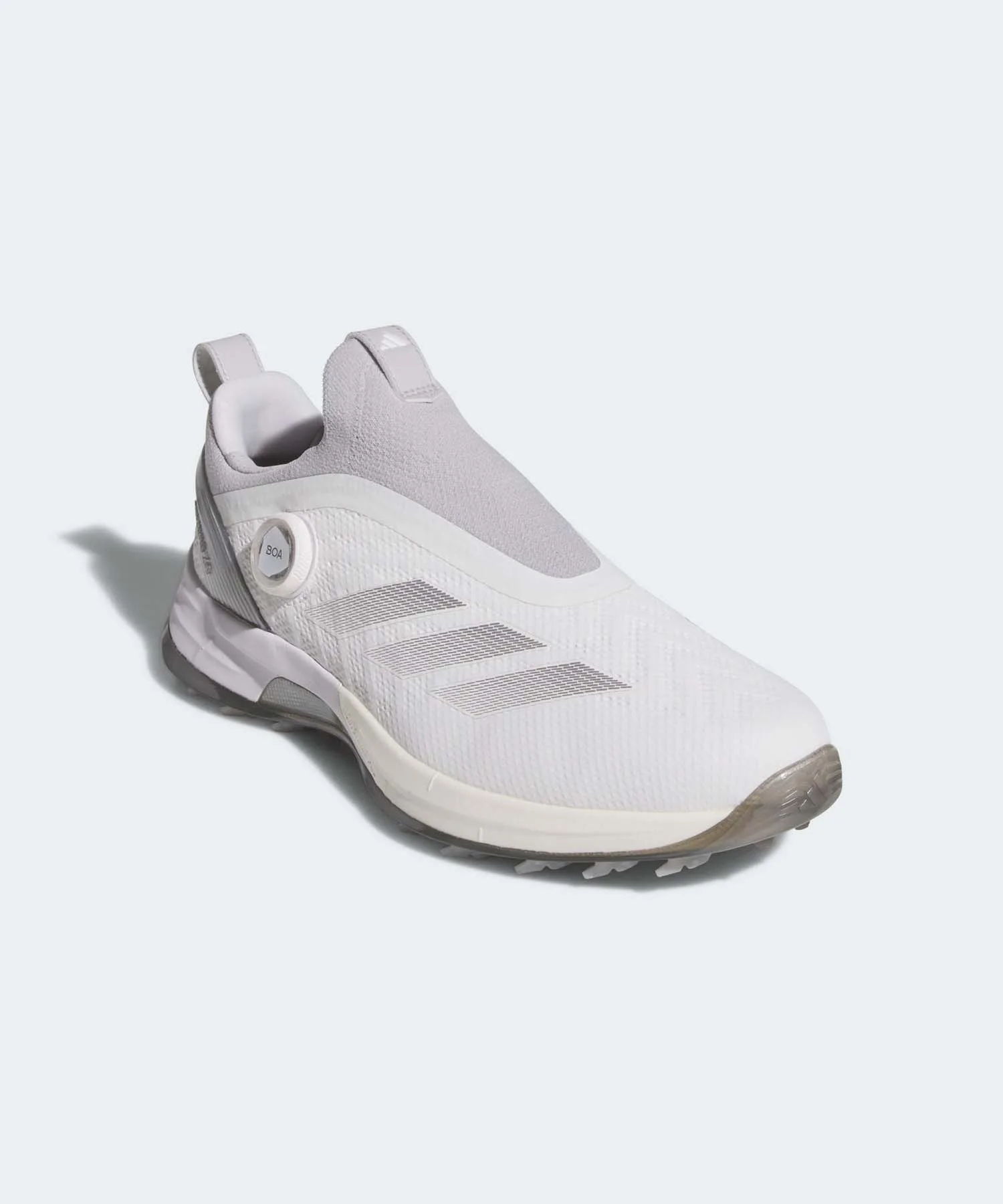 Мужские кроссовки для гольфа Adidas Adizero ZG25 Boa бело-синие — фото 3