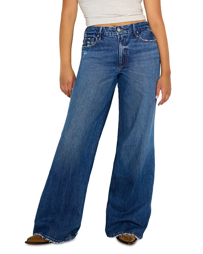 

Джинсы Good Skate High Rise Wide Leg в цвете I713 Good American, синий