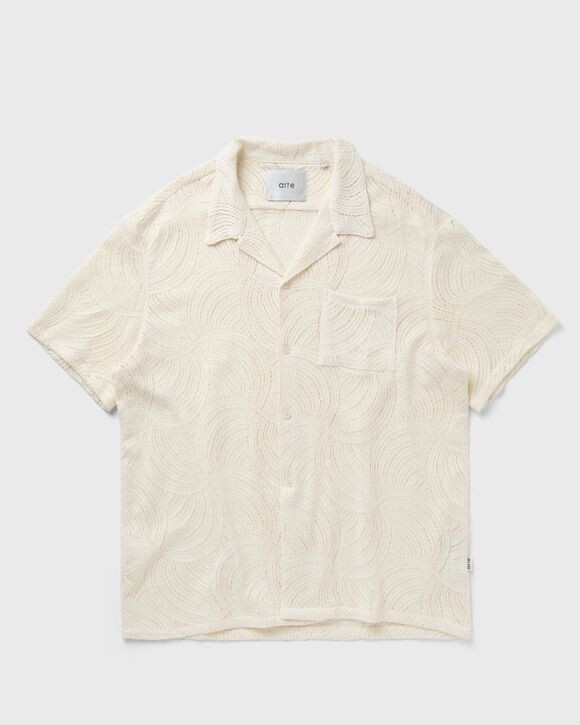 

Рубашка Arte Antwerp Circle Croche Shirt, кремовый