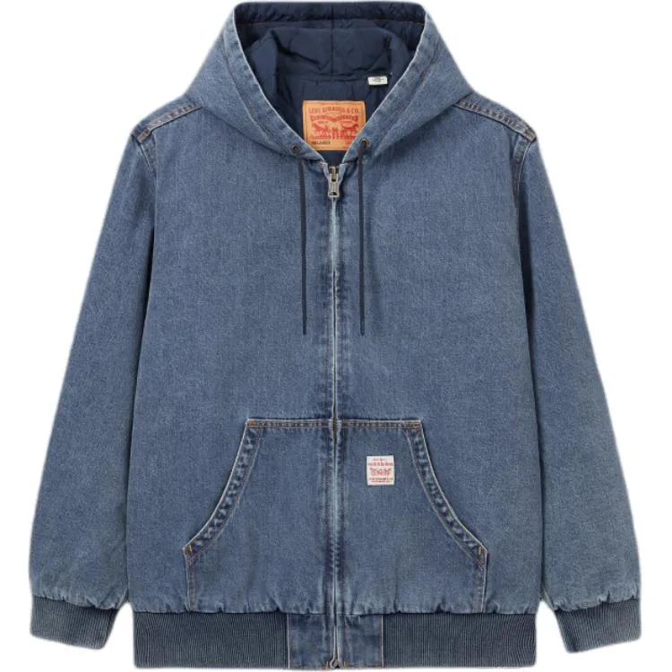 Джинсовая худи Potrero Levis, синий