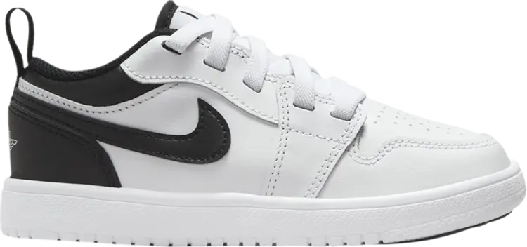 

Кроссовки Air Jordan 1 Low ALT PS 'White Black', белый