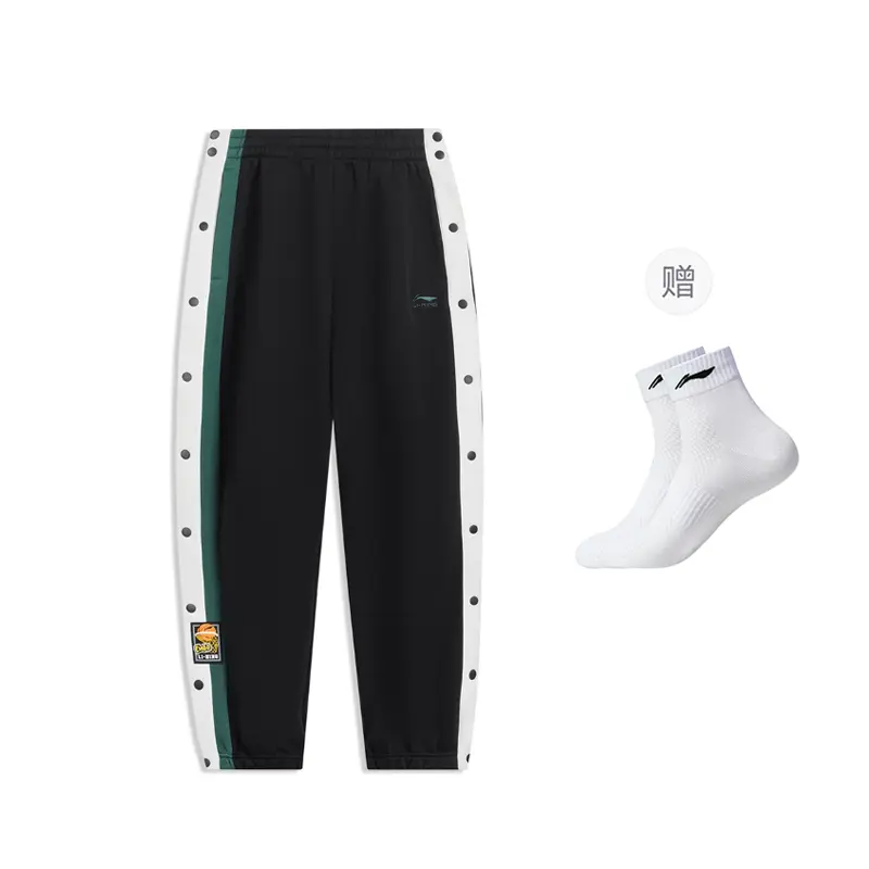 

Мужские вязаные спортивные штаны LiNing, черный