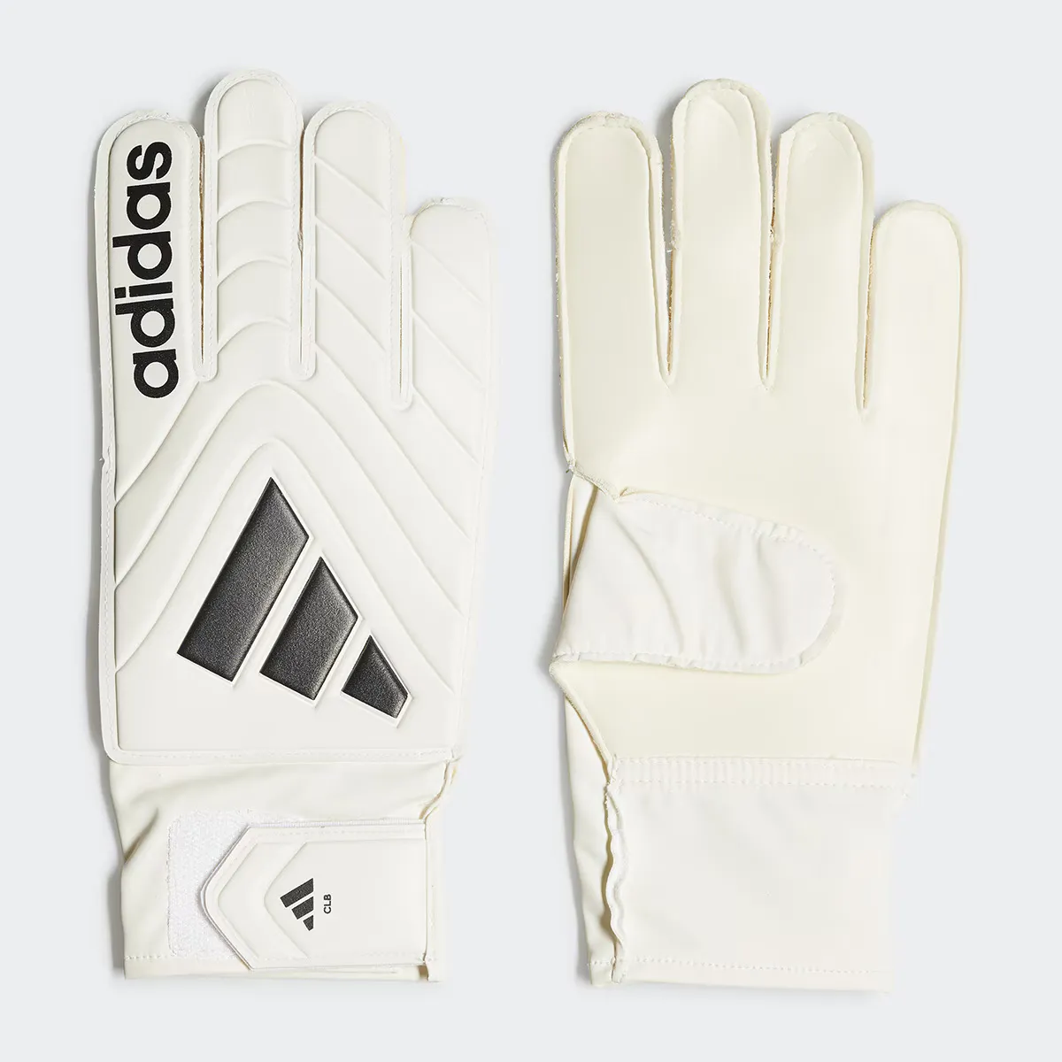 

Вратарские перчатки Adidas Predator Match Fingersave, серый/красный