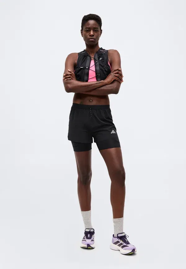 Шорты 2 в 1 Adidas Performance Adi365, черный — фото 2