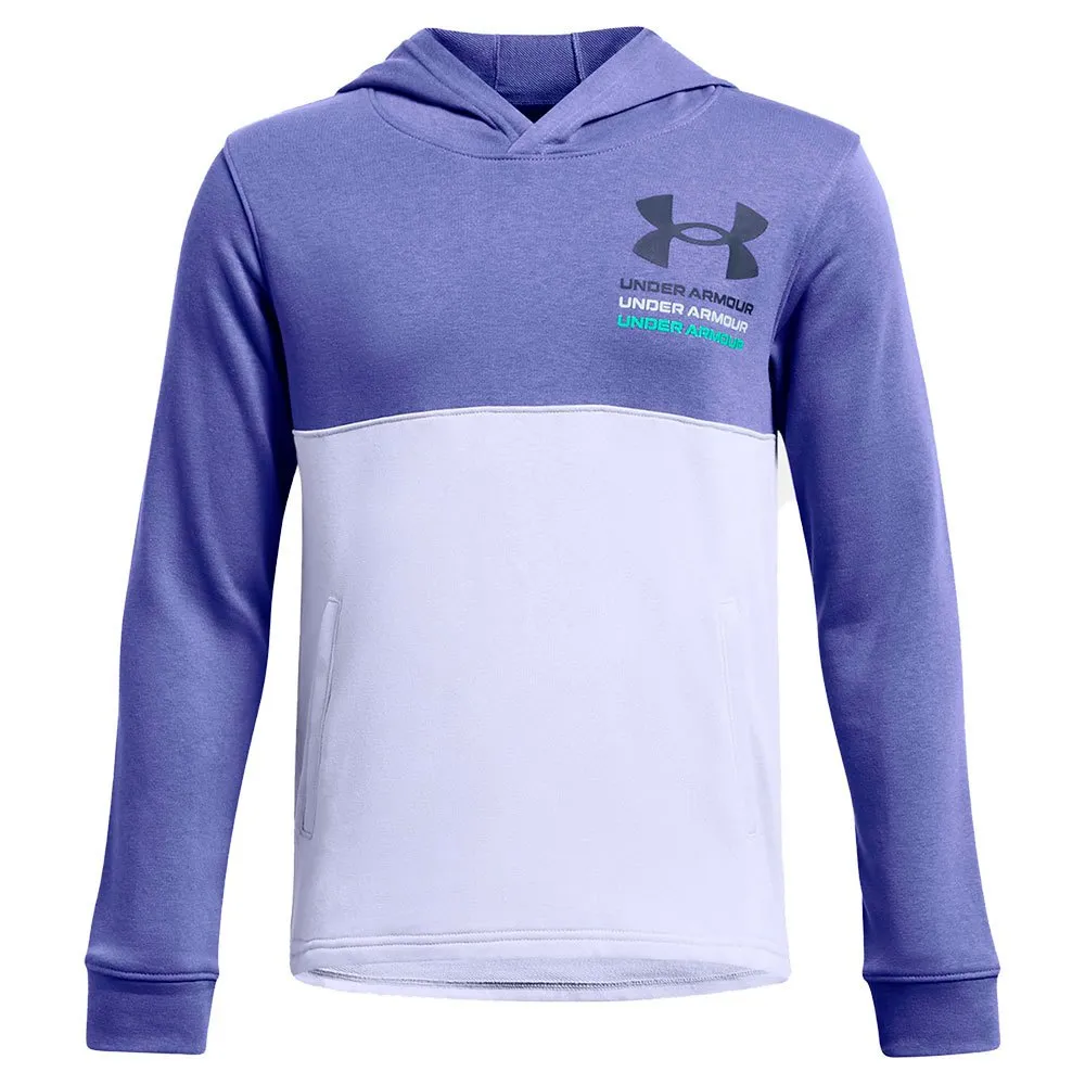 

Худи Under Armour Rival Terry, фиолетовый