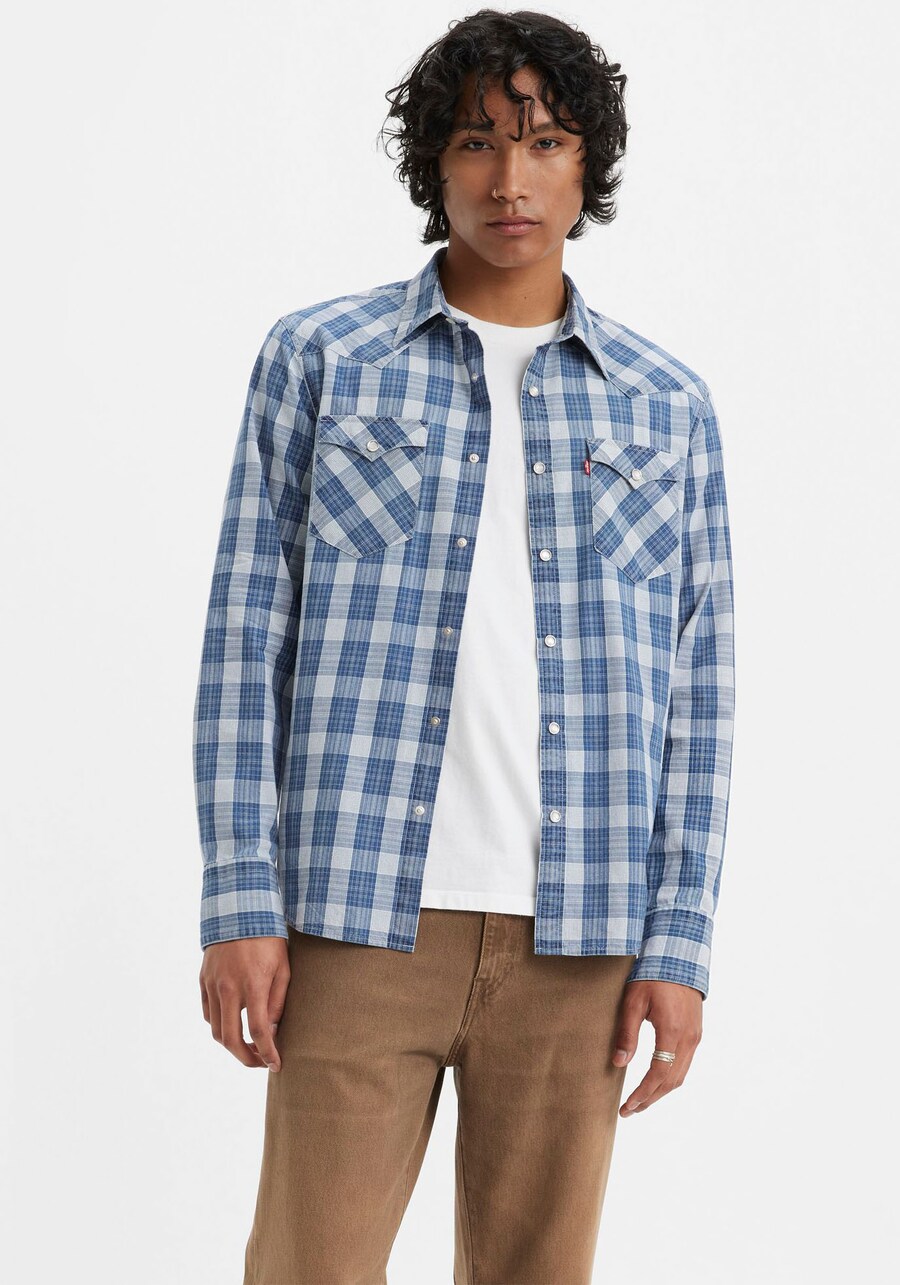 

Рубашка делового покроя Regular Fit LEVI'S , индиго