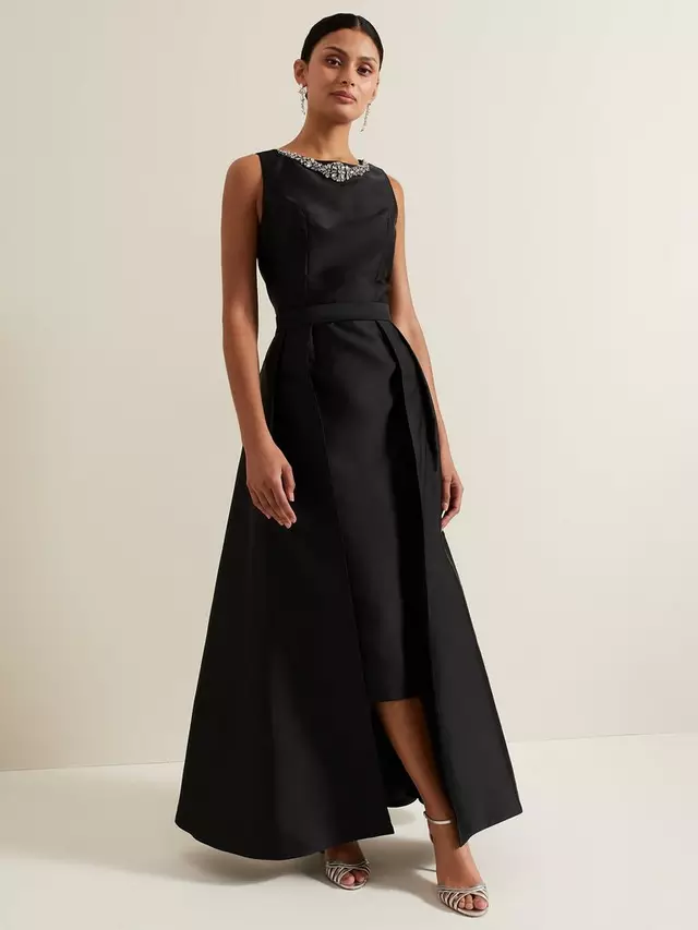 

Платье Phase Eight Yisanne Flared Maxi, черный