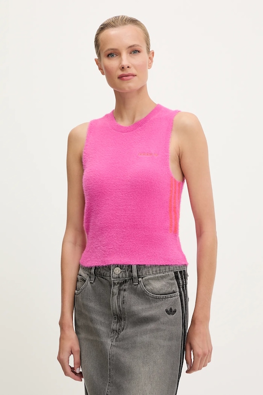 

Пуховый жилетка Fluffy Vest Adidas Originals, розовый