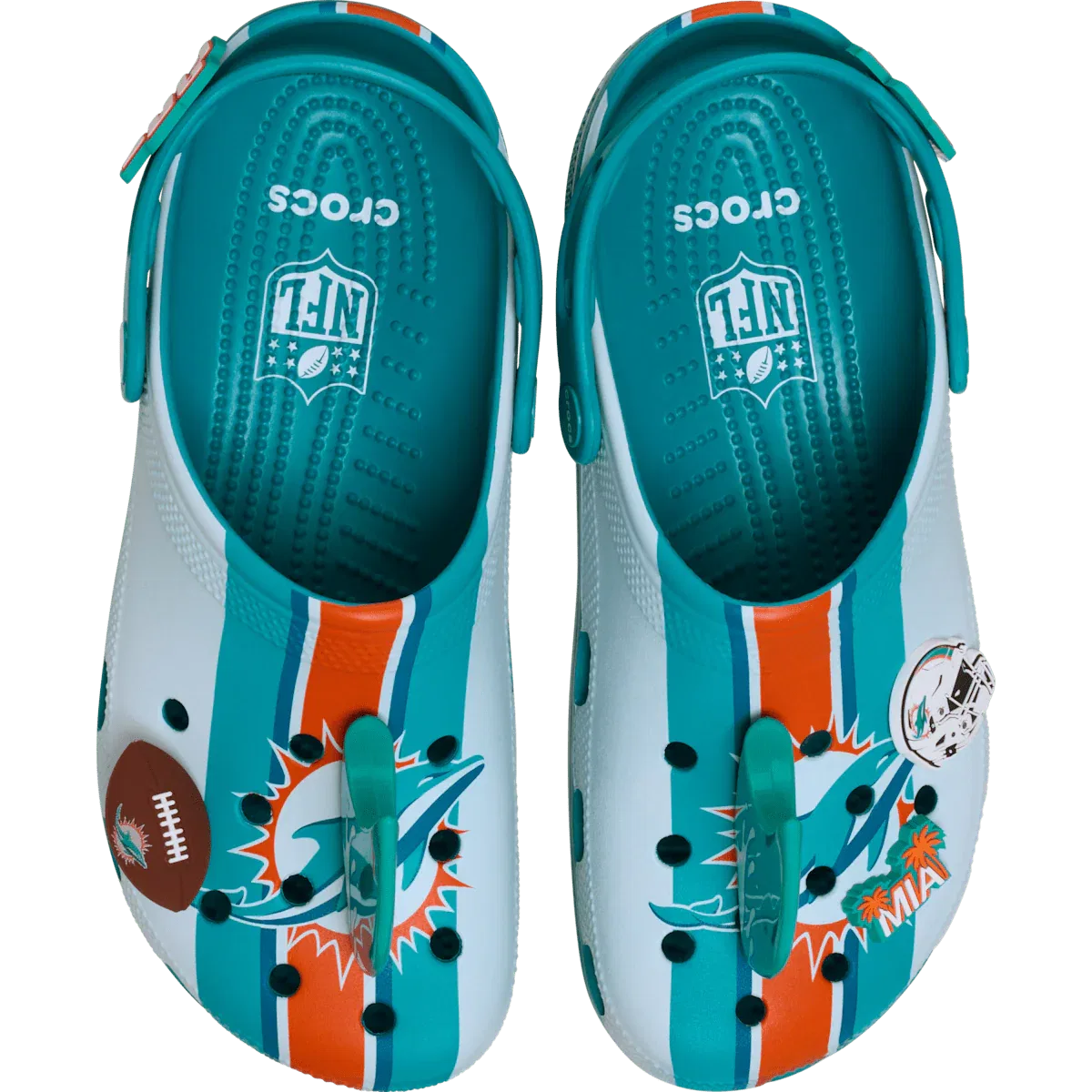 Классические сабо NFL Miami Dolphins Crocs, Multi