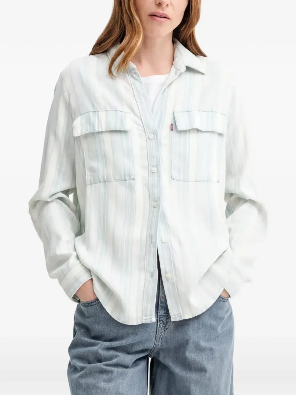 Рубашка Doreen с нашивкой-логотипом Levi's, белый