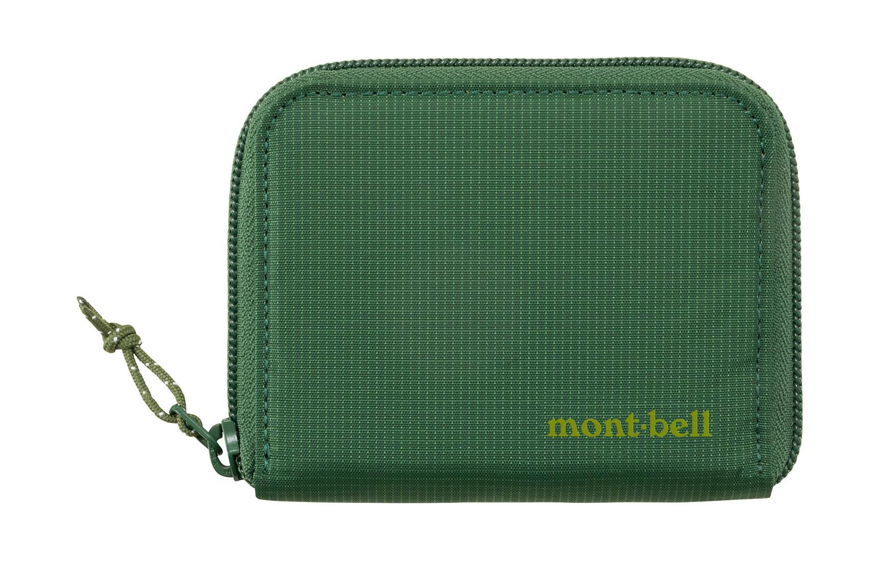 

MONTBELL Нейлоновый кошелёк унисекс зелёный, Green