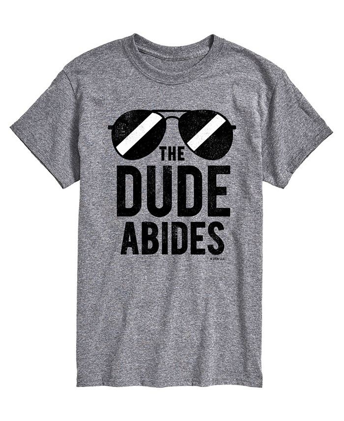 

Мужская футболка The Big Lebowski Dude Abides AIRWAVES, серый