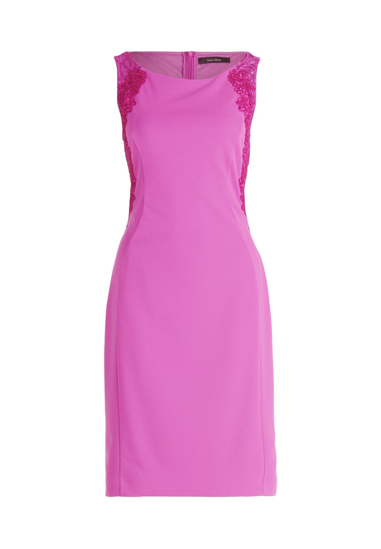 

Коктейльное платье с аппликацией Vera Mont, цвет Vintage Peony