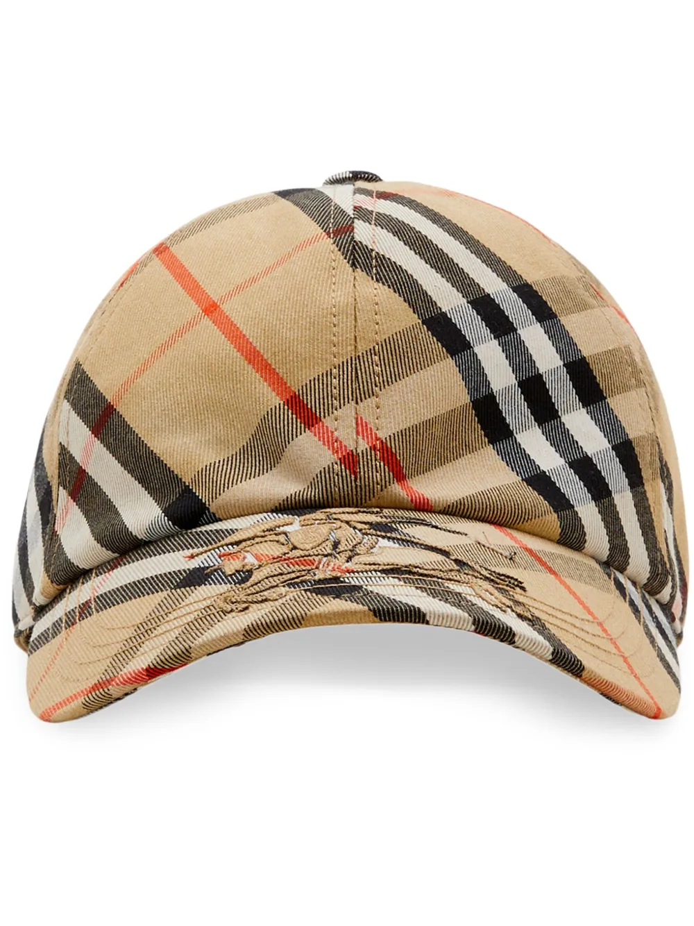 

Бейсболка в клетку Vintage Check BURBERRY, нейтральный