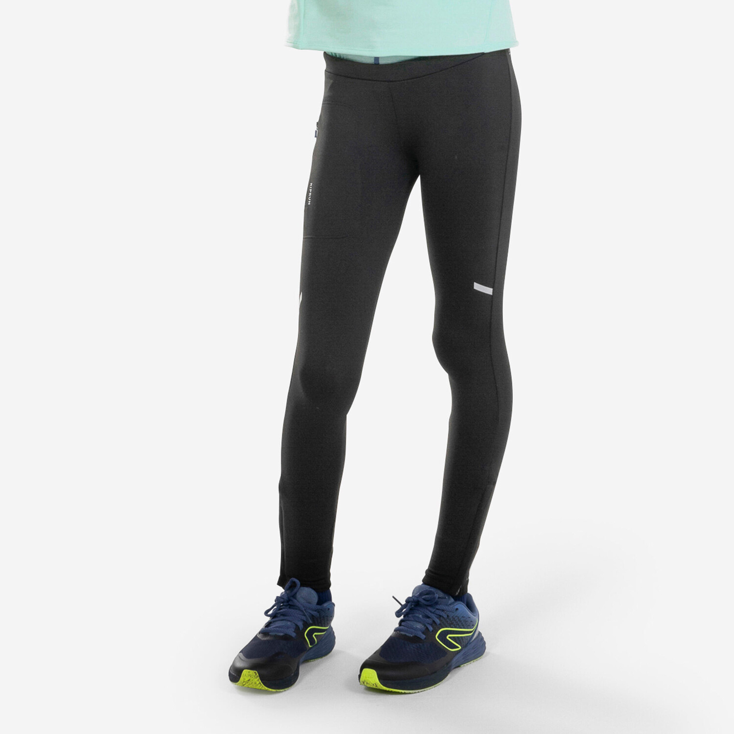 

ДЕТСКИЕ ТЕПЛЫЕ КОРОТКИ ДЛЯ БЕГА - KIPRUN WARM+ ЧЕРНЫЕ Kiprun