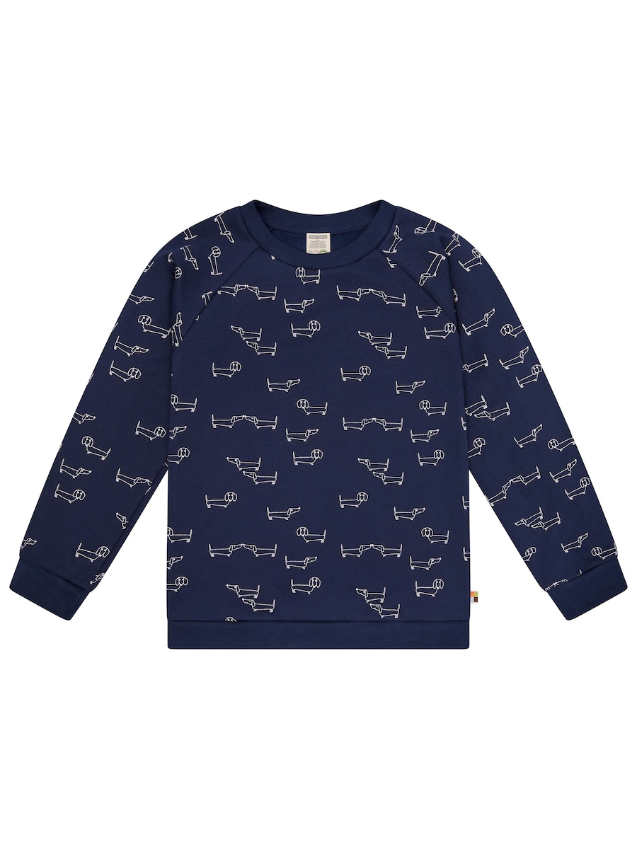 

Свитер loud + proud Dackel, темно-синий