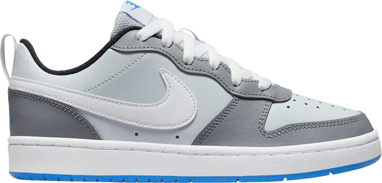 

Кроссовки Court Borough Low 2 SE GS 'Pure Platinum Photo Blue', серый
