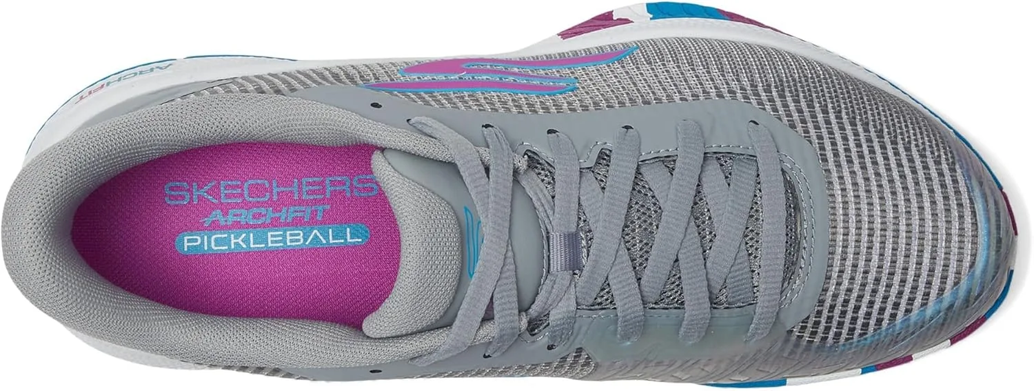 Мужские кроссовки Skechers Viper Court Pro 2.0, серый — фото 2