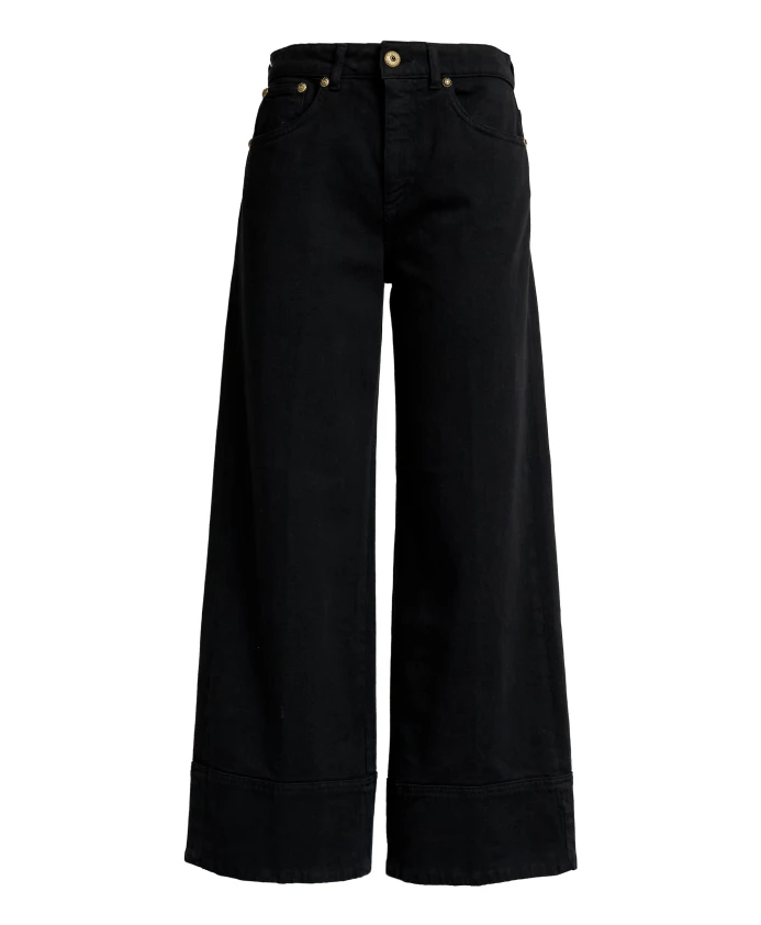 

Широкие джинсы Dondup, черный