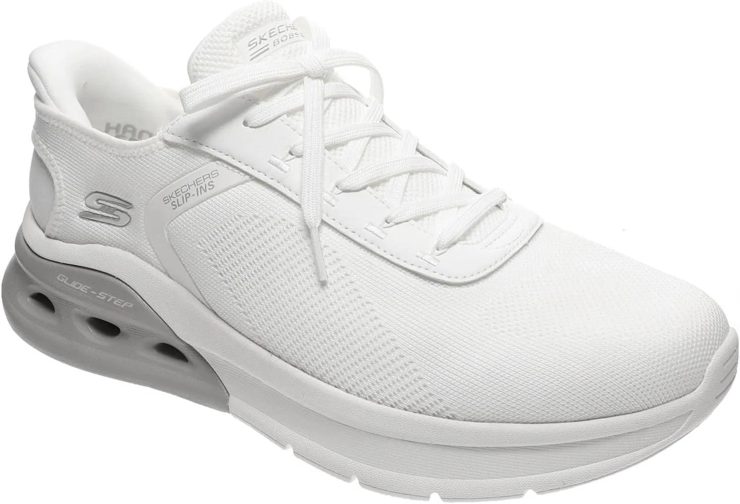 Мужские слипоны Skechers BOBS ARC Waves 2.0, White Opulent Garden