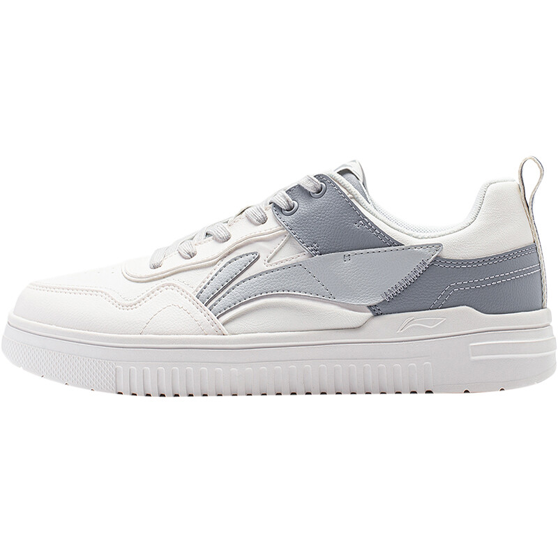 

Кроссовки LINING Qingyun Skateboarding Shoes Men Low-top Cloud White / Extreme Gray, белый